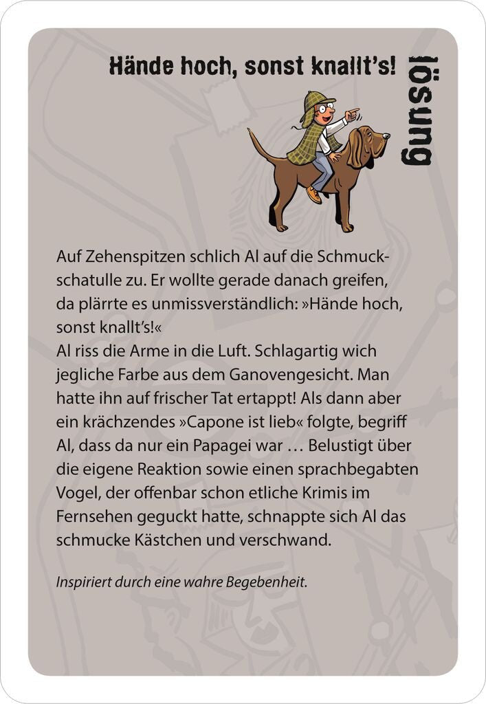 black stories Sherlock für kleine Ermittler ab 8