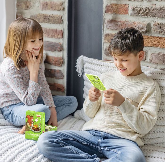 Rätselspiel für Kinder ab 8 Jahren mit Tieren und Naturphänomenen