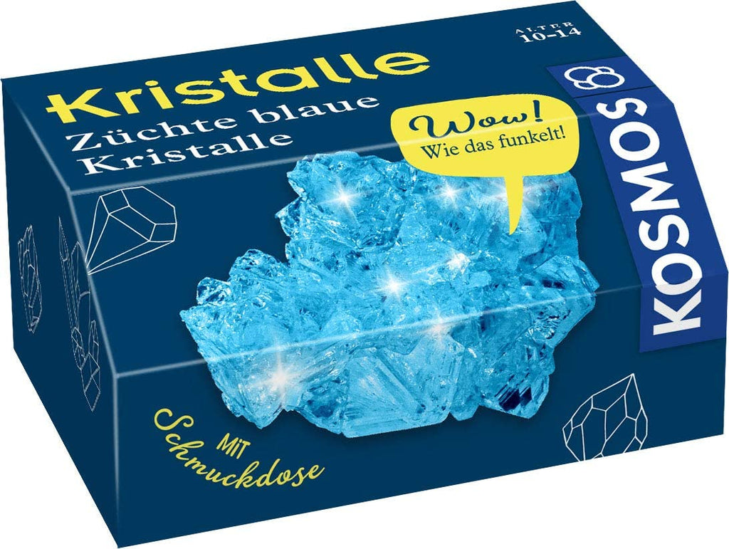 Blaue Kristalle selbst züchten - Kosmos