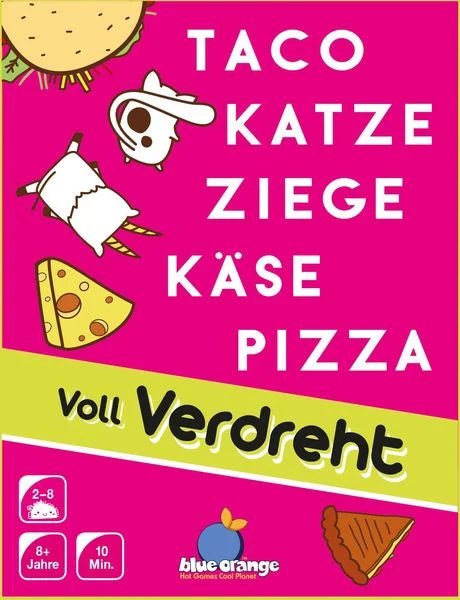 Blue Orange - Taco Katze Ziege Käse Pizza - Voll Verdreht - Idena