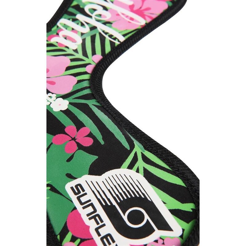 Boomerang Cassini Aloha - Tropical Flower / Neopren Frisbeestern - Sunflex