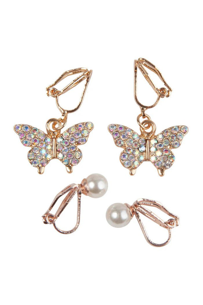 Butterfly Clip-On Ohrringe Kinder Boutique Schmuck ab 3 Jahren