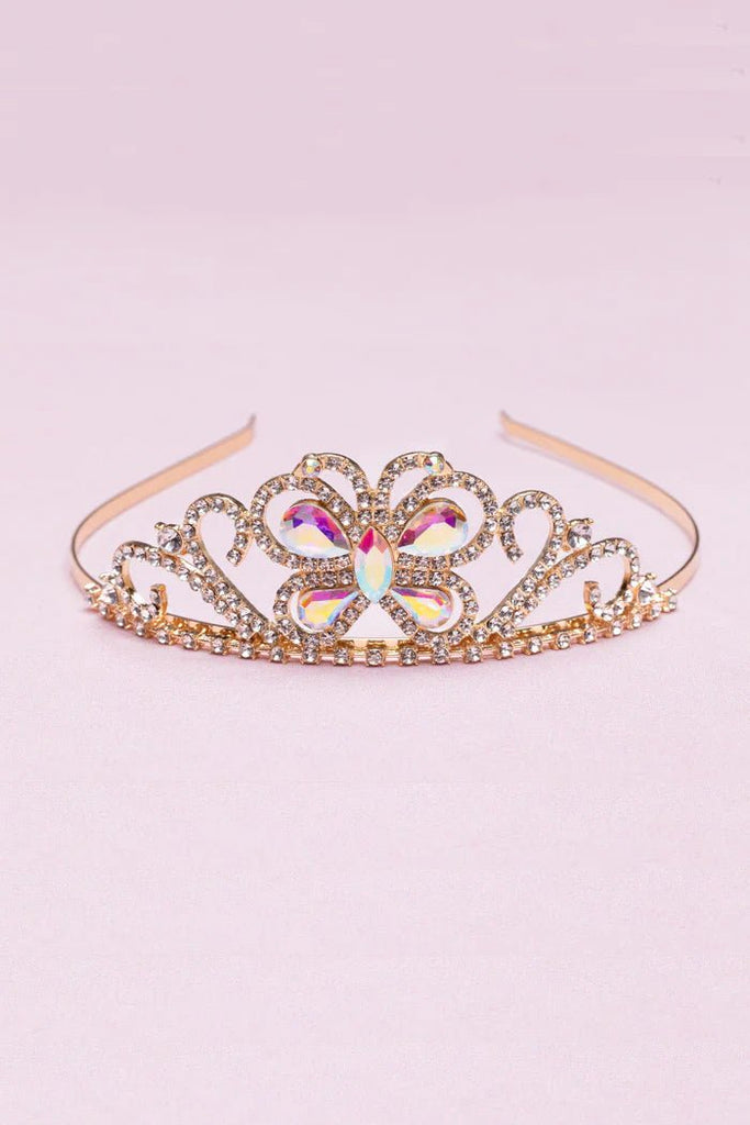 Schmetterling Edelstein Diadem Kinder Boutique Tiara ab 3 Jahren