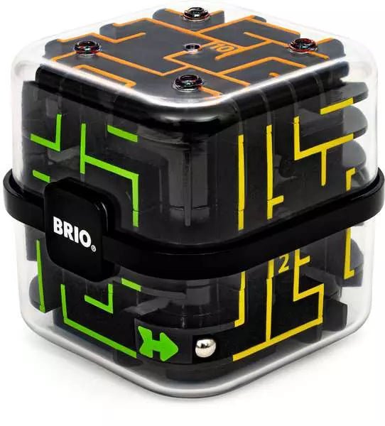 BRIO 3D-Labyrinth Würfelspiel ab 6 Jahren mit Metallkugel