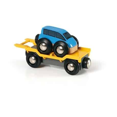 Brio Bahn - Autotransporter mit Rampe   - Brio