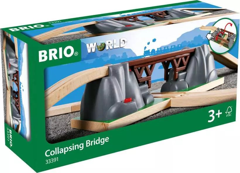 Brio Bahn - Einsturzbrücke - Brio