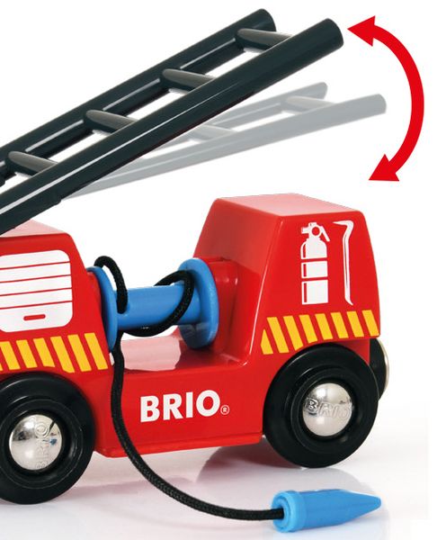 Brio Bahn - Feuerwehr - Löschzug - Brio