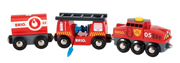 Brio Bahn - Feuerwehr - Löschzug - Brio