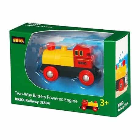 Brio Bahn - Gelbe Batterielok - Brio