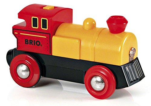 Brio Bahn - Gelbe Batterielok - Brio