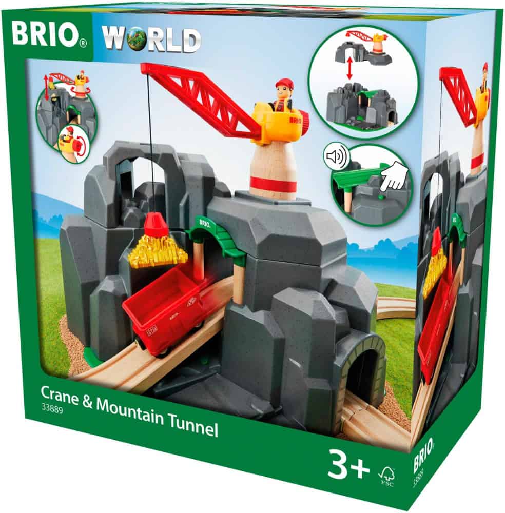 Brio Bahn - Große Goldmine mit Sound Tunnel      - Brio