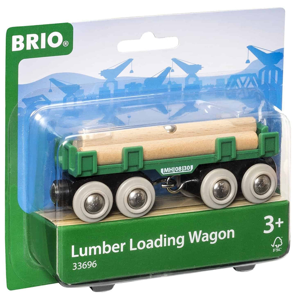 Brio Bahn - Holz Wagon Langholzwagen - Brio