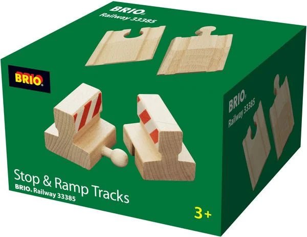 Brio Bahn - Rampen & Prellbock Pack Auffahrten - Brio