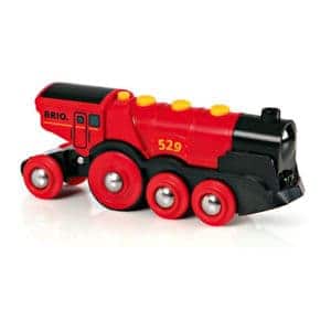 Brio Bahn - Rote Lola Batterie Lok - Brio