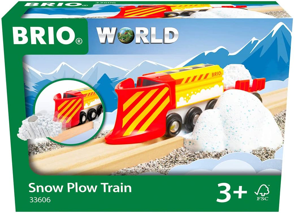 Brio Bahn - Schnee - Räumzug - Brio