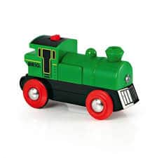 Brio Bahn - Speedy Green Batterie Lok - Brio