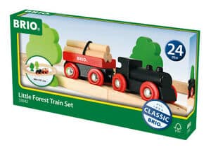 Brio Bahn - Starterset mit Holzschiebelok    - Brio