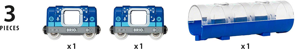 Brio Bahn - Tunnelbahn U Bahn Glow in the dark - Brio