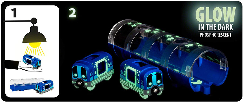 Brio Bahn - Tunnelbahn U Bahn Glow in the dark - Brio