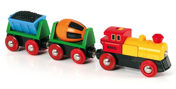 Brio Bahn - Zug mit Batterielok - Brio