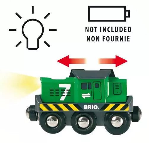 BRIO Batterie - Frachtlok - Brio