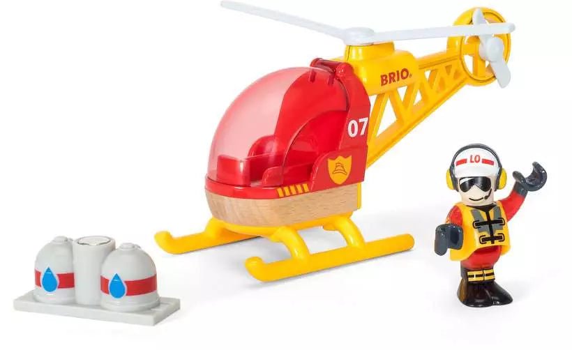 BRIO Feuerwehr - Hubschrauber - Brio