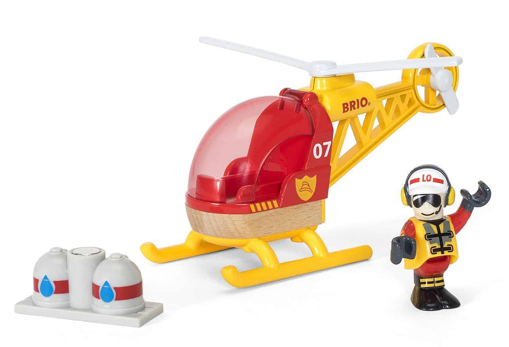 BRIO Feuerwehr - Hubschrauber - Brio