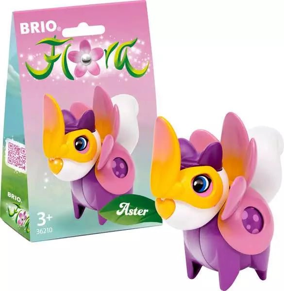 BRIO Flora Aster Spielfigur im Blumen-Outfit ab 3 Jahren
