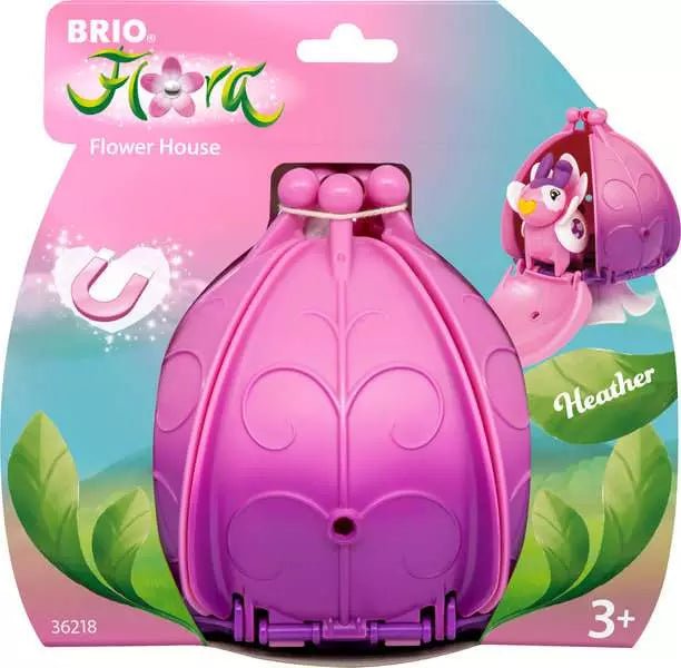 BRIO Blumenhaus ab 3 Jahren rosa violett für fantasievolles Rollenspiel
