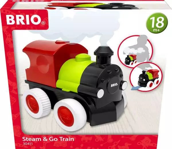 BRIO Push & Go Zug mit Dampf - Brio