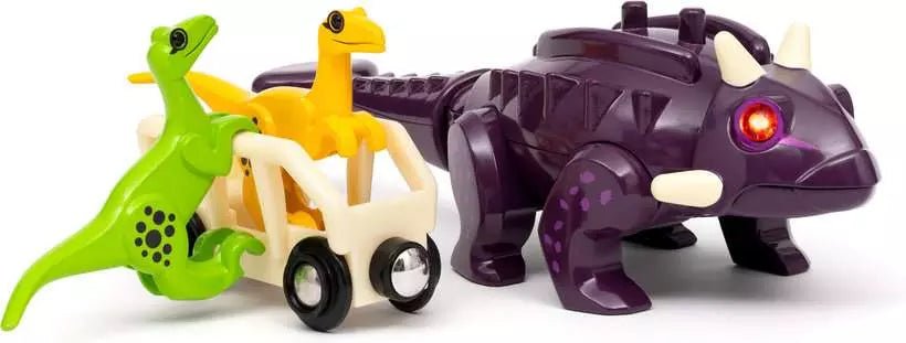 Ankylosaurus Figur mit Licht und Magnet für BRIO World
