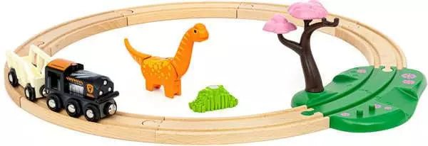 BRIO World Dinosaurier Bahn Set - Brio