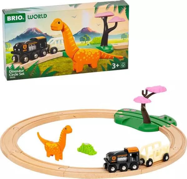 BRIO World Dinosaurier Bahn Set - Brio