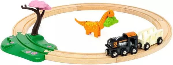 BRIO World Dinosaurier Bahn Set - Brio