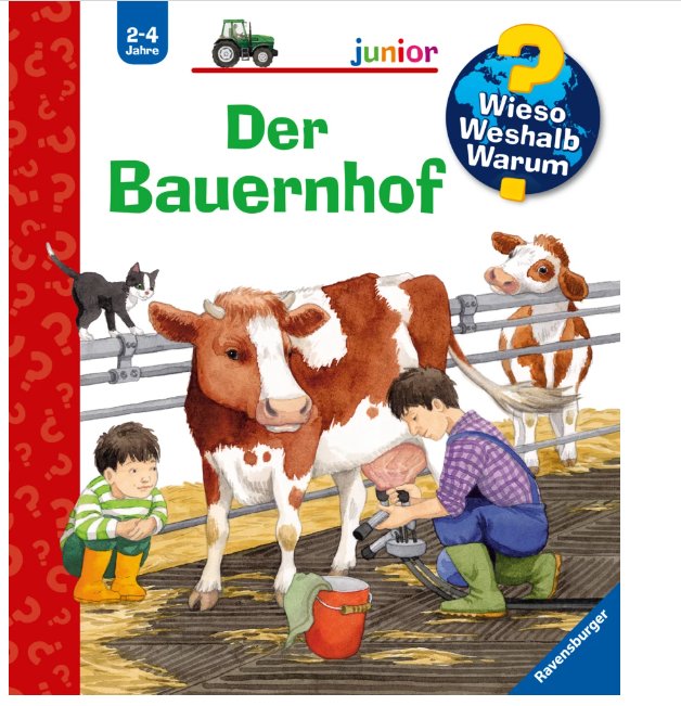 Buch - Wieso? Weshalb? Warum? junior: Der Bauernhof - Ravensburger