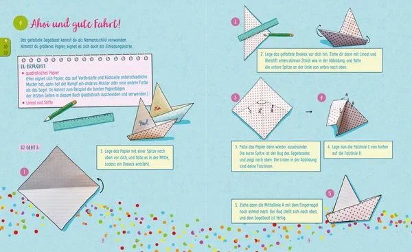 Kreatives Bastelbuch für Mädchen 150 Ideen Konfetti im Alltag
