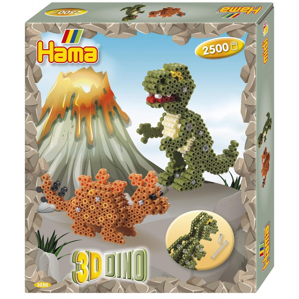 Bügelperlen - 3D Dino 2500 Perlen midi - Hama