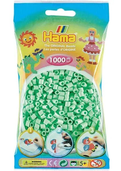 Bügelperlen - Hama 1000 Midi - pastell - mint - Hama