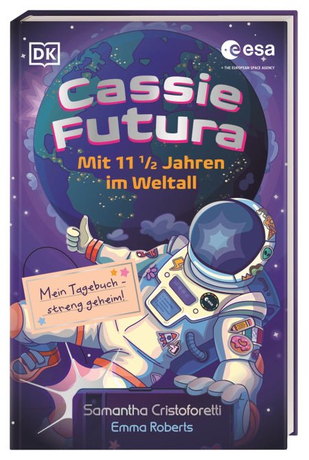 Cassie Futura Kinderbuch mit Raumfahrt-Wissen ab 8 Jahren