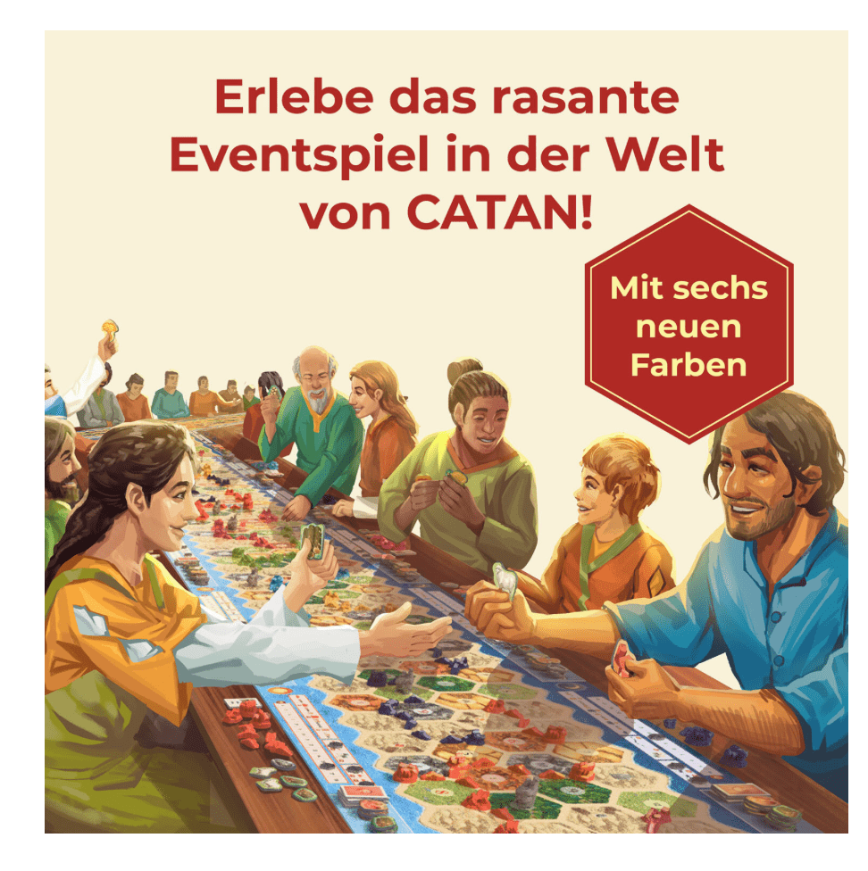 CATAN CONNECT Brettspiel ab 10 Jahren mit digitaler Unterstützung