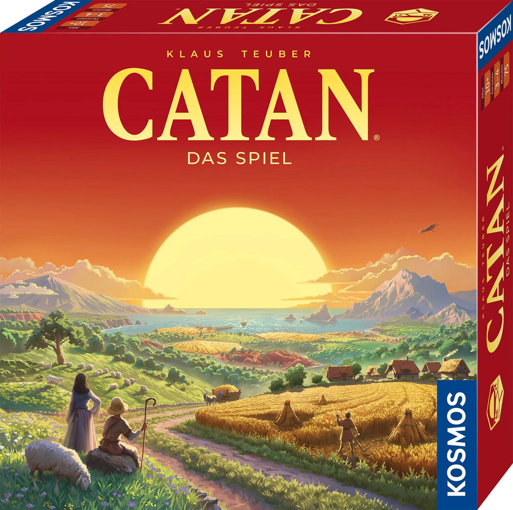 CATAN – Das Spiel Brettspiel für 3–4 Personen ab 10 Jahren, überarbeitete Version