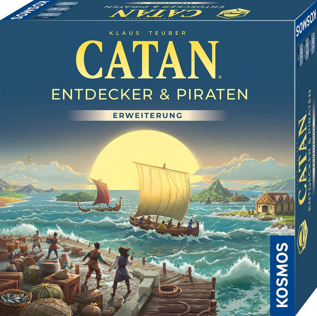CATAN Entdecker & Piraten Erweiterung – Spielbox
