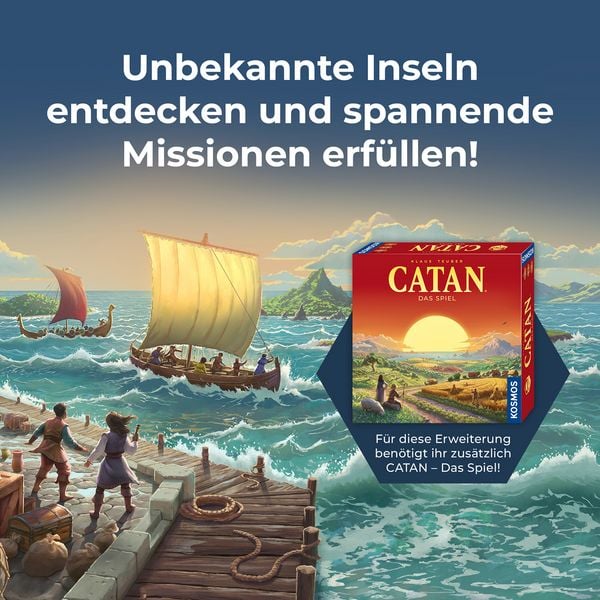Spielmaterial der CATAN Erweiterung – Szenarien
