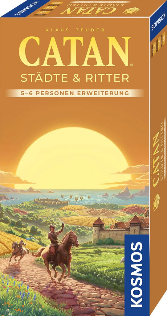 CATAN Städte & Ritter 5–6 Erweiterung – Spielbox
