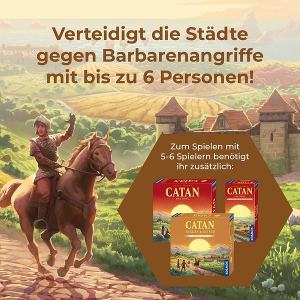 CATAN Metropolenaufsätze – Erweiterungsmaterial
