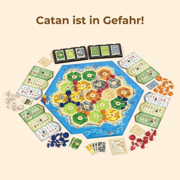 Städte & Ritter CATAN – Inhalt der Erweiterung
