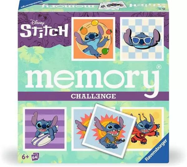 Challenge memory® Disney Stitch - Kinderspiel - Ravensburger