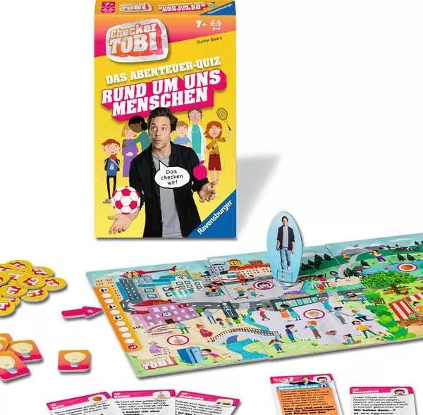 Checker Tobi, Rund um uns Menschen - Spiel ab 7 Jahren - Ravensburger