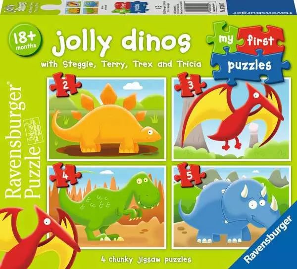 Children’s Puzzle Jolly Dinos My First Puzzles - Ravensburger