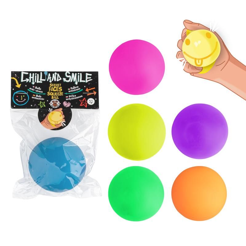 Chill and Smile Squeeze - Ball Secret Faces - Trendhaus